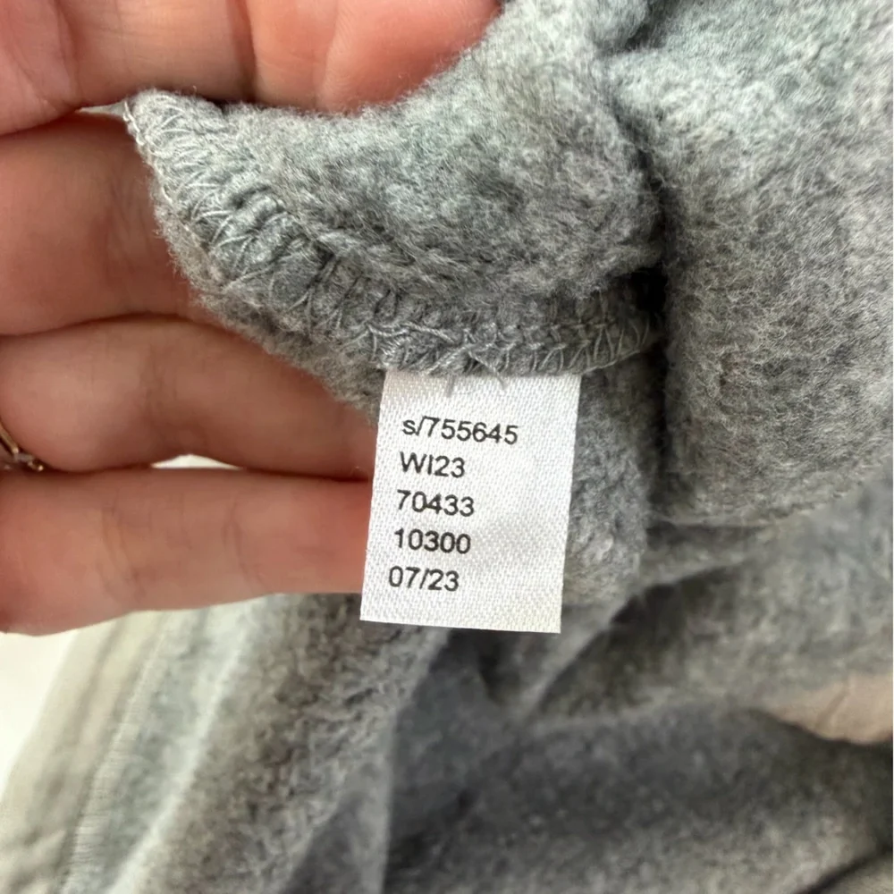Lou & Grey Sweayshirt Womens XL Gray Funnel Neck New